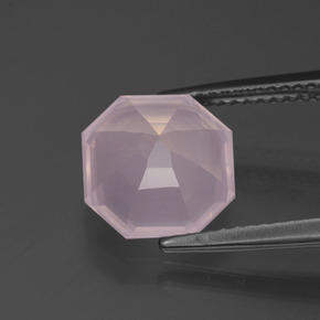 Rose Quartz Gemstone in 9.7 x 9.6 mm Size for Sale, Rose Quartz Stone in Pink Color