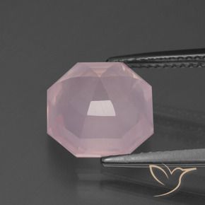 Rose Quartz Gemstone in 10 x 10 mm (calibrated) Size for Sale, Rose Quartz Stone in Rose Pink Color