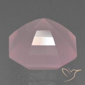 Rose Quartz Gemstone in 11 x 11 mm (calibrated) Size for Sale, Rose Quartz Stone in Medium-Dark Pink Color