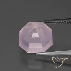 Rose Quartz Gemstone in 11 x 11 mm (calibrated) Size for Sale, Rose Quartz Stone in Bubblegum Pink Color