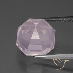 Rose Quartz Gemstone in 12 x 12 mm (calibrated) Size for Sale, Rose Quartz Stone in Bubblegum Pink Color