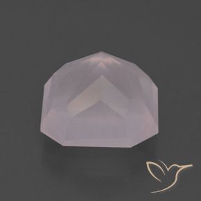 Rose Quartz Gemstone in 10 x 10 mm (calibrated) Size for Sale, Rose Quartz Stone in Light Pink Color