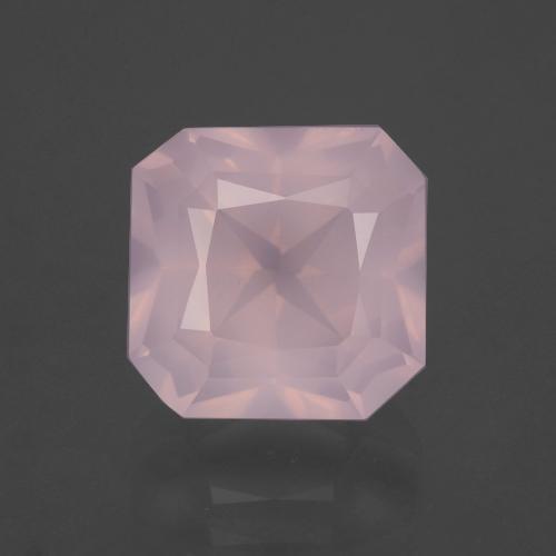 4.15 ct Pink Rose Quartz Gemstone, Rose Quartz Gem in Octagon / Scissor Cut Shape for Sale.