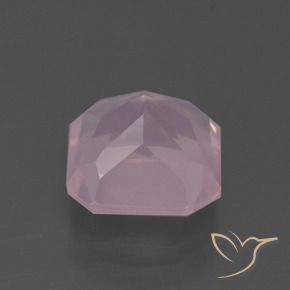 Rose Quartz Gemstone in 10 x 10 mm (calibrated) Size for Sale, Rose Quartz Stone in Light Rose Pink Color