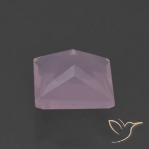 Rose Quartz Gemstone in 10 x 10 mm (calibrated) Size for Sale, Rose Quartz Stone in Rose Pink Color
