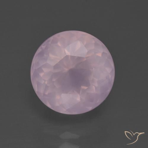 5.18ct Natural Rose Pink Rose Quartz, Round, Transparent