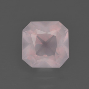 2.17 ct Pink Rose Quartz Gemstone, Rose Quartz Gem in Octagon / Scissor Cut Shape for Sale.