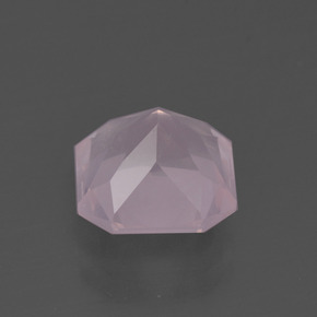 Rose Quartz Gemstone in 9.6 x 9.5 mm Size for Sale, Rose Quartz Stone in Light Pink Color