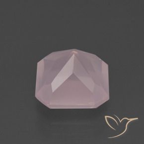 Rose Quartz Gemstone in 10 x 10 mm (calibrated) Size for Sale, Rose Quartz Stone in Medium Pink Color