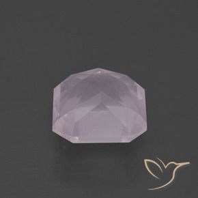 Rose Quartz Gemstone in 10 x 10 mm (calibrated) Size for Sale, Rose Quartz Stone in Light Pink Color