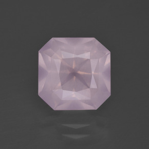Light Pink Rose Quartz Gem - 4.5ct Octagon / Scissor Cut (ID: 400836)