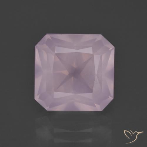 5.91 ct Octagon Cut Rose Quartz, 10.9 x 10.6 mm From South Africa, Photo A
