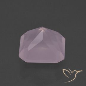Rose Quartz Gemstone in 11 x 11 mm (calibrated) Size for Sale, Rose Quartz Stone in Light Pink Color