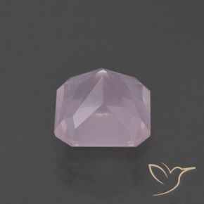 Rose Quartz Gemstone in 10 x 10 mm (calibrated) Size for Sale, Rose Quartz Stone in Bubblegum Pink Color