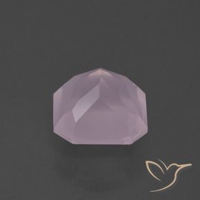 Rose Quartz Gemstone in 10 x 10 mm (calibrated) Size for Sale, Rose Quartz Stone in Light Pink Color