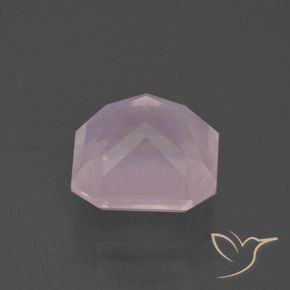 Rose Quartz Gemstone in 10.4 x 10.2 mm Size for Sale, Rose Quartz Stone in Light Rose Pink Color