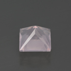 Rose Quartz Gemstone in 8.5 x 8.5 mm Size for Sale, Rose Quartz Stone in Very Light Rose Pink Color