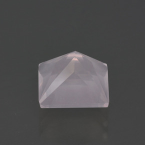 Rose Quartz Gemstone in 8.7 x 8.5 mm Size for Sale, Rose Quartz Stone in Very Light Pink Color