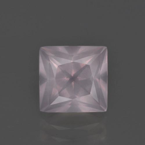 Светло-розовый разных оттенков Розовый Кварц Камень - 2.7ct Огранка Принцесса (ID: 400864)