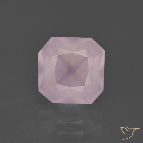 Bubblegum Pink Розовый Кварц Камень - 3ct Огранка Октагон / Ножницы (ID: 400964)