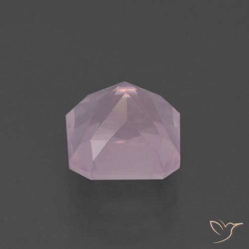 Rose Quartz Gemstone in 9 x 9 mm (calibrated) Size for Sale, Rose Quartz Stone in Light Pink Color