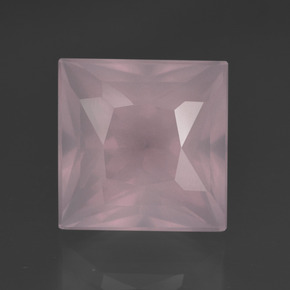 5.8ct Princess-Cut Pink Rose Quartz for sale thumb image of 5.8ct Princess-Cut Pink Rose Quartz (ID: 414295)