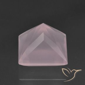 Rose Quartz Gemstone in 10 x 10 mm (calibrated) Size for Sale, Rose Quartz Stone in Bubblegum Pink Color