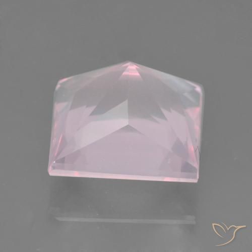 Rose Quartz Gemstone in 10 x 10 mm (calibrated) Size for Sale, Rose Quartz Stone in Light Pink Color