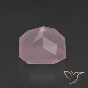 Rose Quartz Gemstone in 12 x 12 mm (calibrated) Size for Sale, Rose Quartz Stone in Rose Pink Color