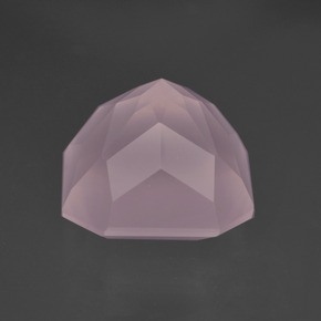 Rose Quartz Gemstone in 12.4 x 12.3 mm Size for Sale, Rose Quartz Stone in Bubblegum Pink Color