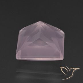 Rose Quartz Gemstone in 12 x 12 mm (calibrated) Size for Sale, Rose Quartz Stone in Light Pink Color