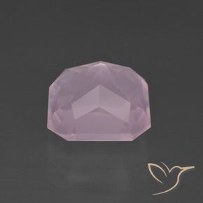 Rose Quartz Gemstone in 11 x 11 mm (calibrated) Size for Sale, Rose Quartz Stone in Bubblegum Pink Color