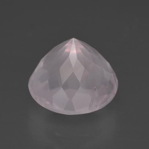 Rose Quartz Gemstone in 9.2 mm Size for Sale, Rose Quartz Stone in Light Rose Pink Color