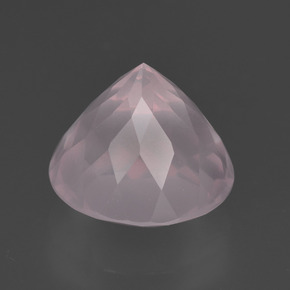 Rose Quartz Gemstone in 9.6 mm Size for Sale, Rose Quartz Stone in Pink Color