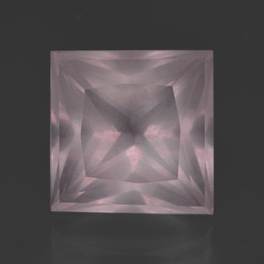 10.8ct Princess-Cut Pink Rose Quartz for sale thumb image of 10.8ct Princess-Cut Pink Rose Quartz (ID: 414699)