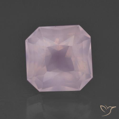 5,93 ct octagonschliff rosa Rosenquarz aus Südafrika, Größe 10,8 x 10,7mm, natürlicher Edelstein, Transparent Reinheit, 1 Stück octagonschliff Rosenquarz, Mohs-Härte von 7 Geeignet für den täglichen Gebrauch im Schmuck , Photo A