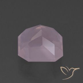 Rose Quartz Gemstone in 11 x 11 mm (calibrated) Size for Sale, Rose Quartz Stone in Light Pink Color