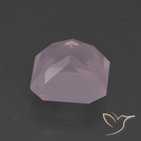Rose Quartz Gemstone in 11 x 11 mm (calibrated) Size for Sale, Rose Quartz Stone in Light Pink Color