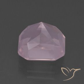 Rose Quartz Gemstone in 11 x 11 mm (calibrated) Size for Sale, Rose Quartz Stone in Light Pink Color