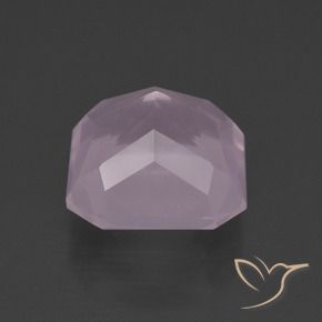Rose Quartz Gemstone in 11 x 11 mm (calibrated) Size for Sale, Rose Quartz Stone in Light Pink Color