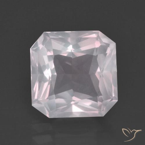 4.81 ct Octagon Cut Rose Quartz, 10.4 x 10.4 mm From South Africa, Photo A