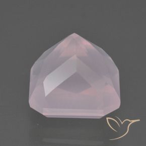 Rose Quartz Gemstone in 11 x 11 mm (calibrated) Size for Sale, Rose Quartz Stone in Bubblegum Pink Color