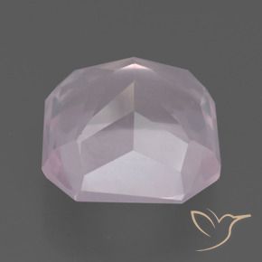 Rose Quartz Gemstone in 12 x 12 mm (calibrated) Size for Sale, Rose Quartz Stone in Rose Pink Color