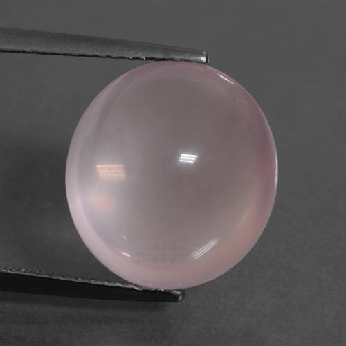 Medium Rose Pink Rose Quartz Gem - 12.2ct Oval Cabochon (ID: 451463)