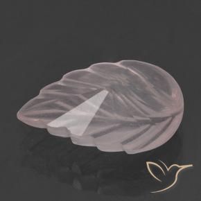 Rose Quartz Gemstone in 13 x 8.5 mm Size for Sale, Rose Quartz Stone in Light Pink Color