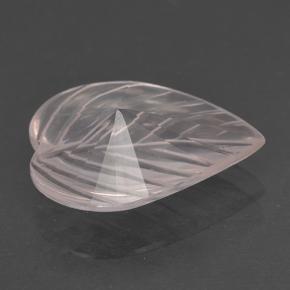 Rose Quartz Gemstone in 14.1 x 10 mm Size for Sale, Rose Quartz Stone in Rose Pink Tone Color