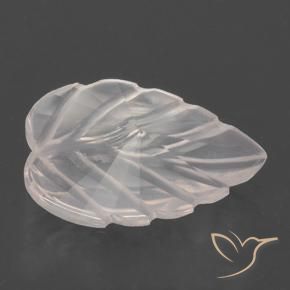 Rose Quartz Gemstone in 13.8 x 9.9 mm Size for Sale, Rose Quartz Stone in Rose Pink Tone Color