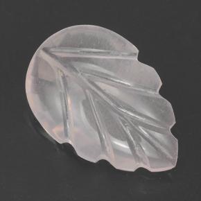 Tono rosado coral Cuarzo Rosa Gema - 1.9ct Leaf de fantasÃa tallada (ID: 501354)