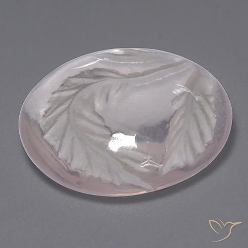 Rose Quartz Gemstone in 16 mm (calibrated) Size for Sale, Rose Quartz Stone in Very Light Rose Pink Color