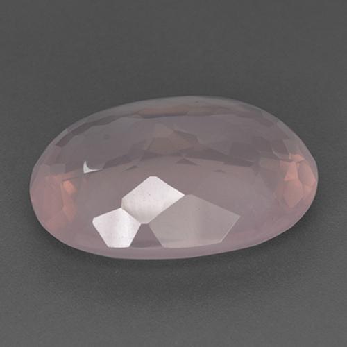 Rose Quartz Gemstone in 23.7 x 18.1 mm Size for Sale, Rose Quartz Stone in Light Pink Color